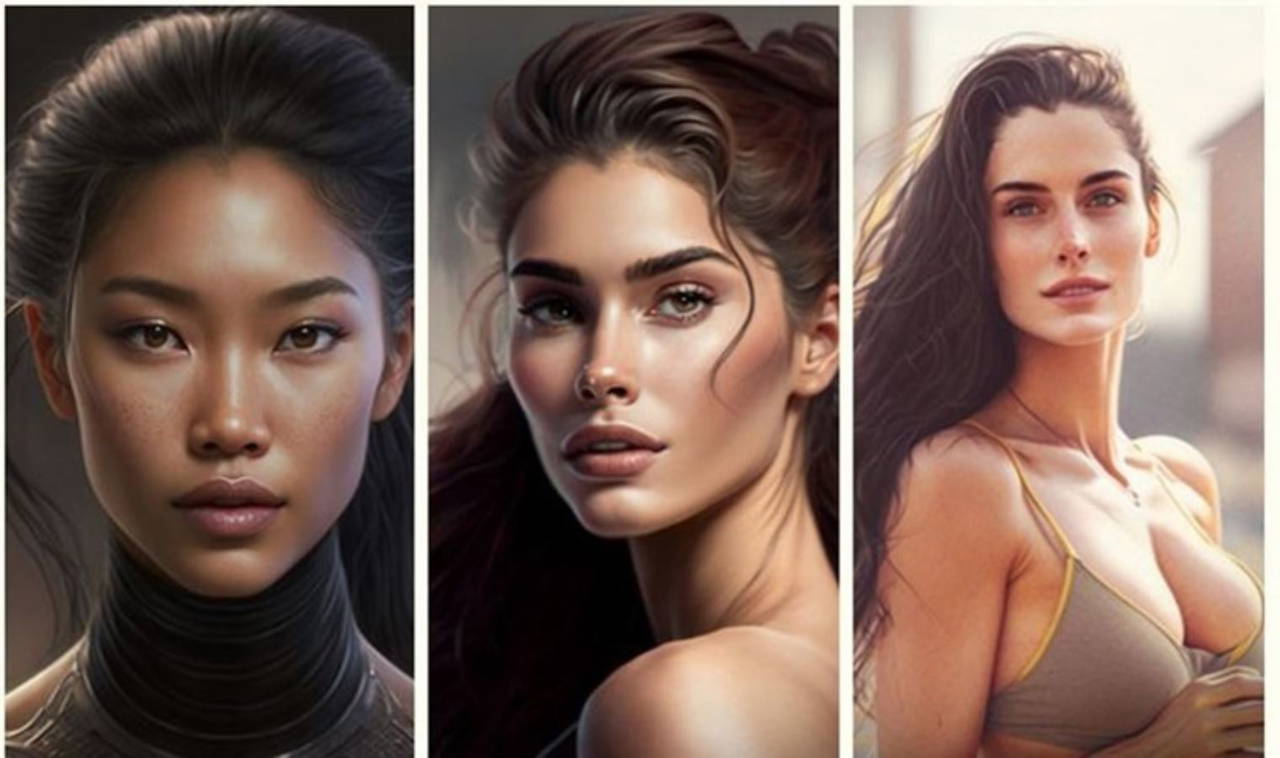 Yapay Zeka, 'mükemmel' erkek ve kadını çizdi, sonuç tepki topladı