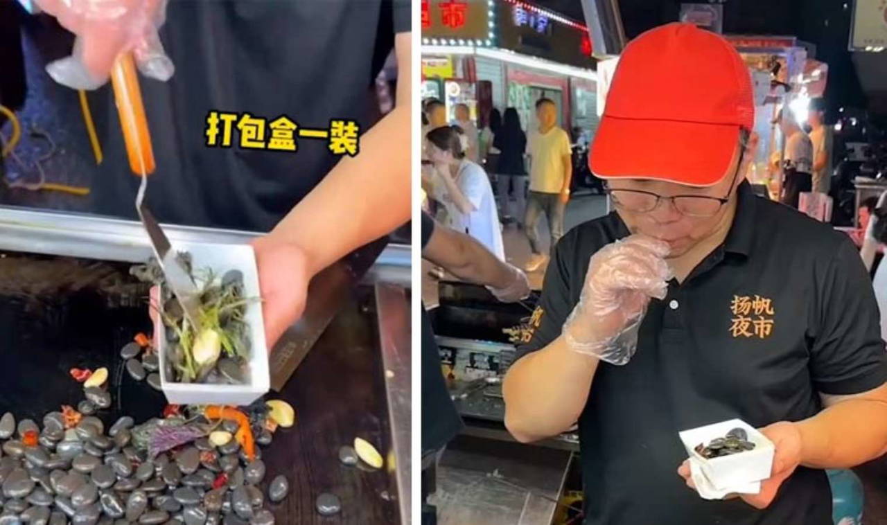 'Taş mı yiyelim' sözü gerçek oldu, taş yiyorlar!