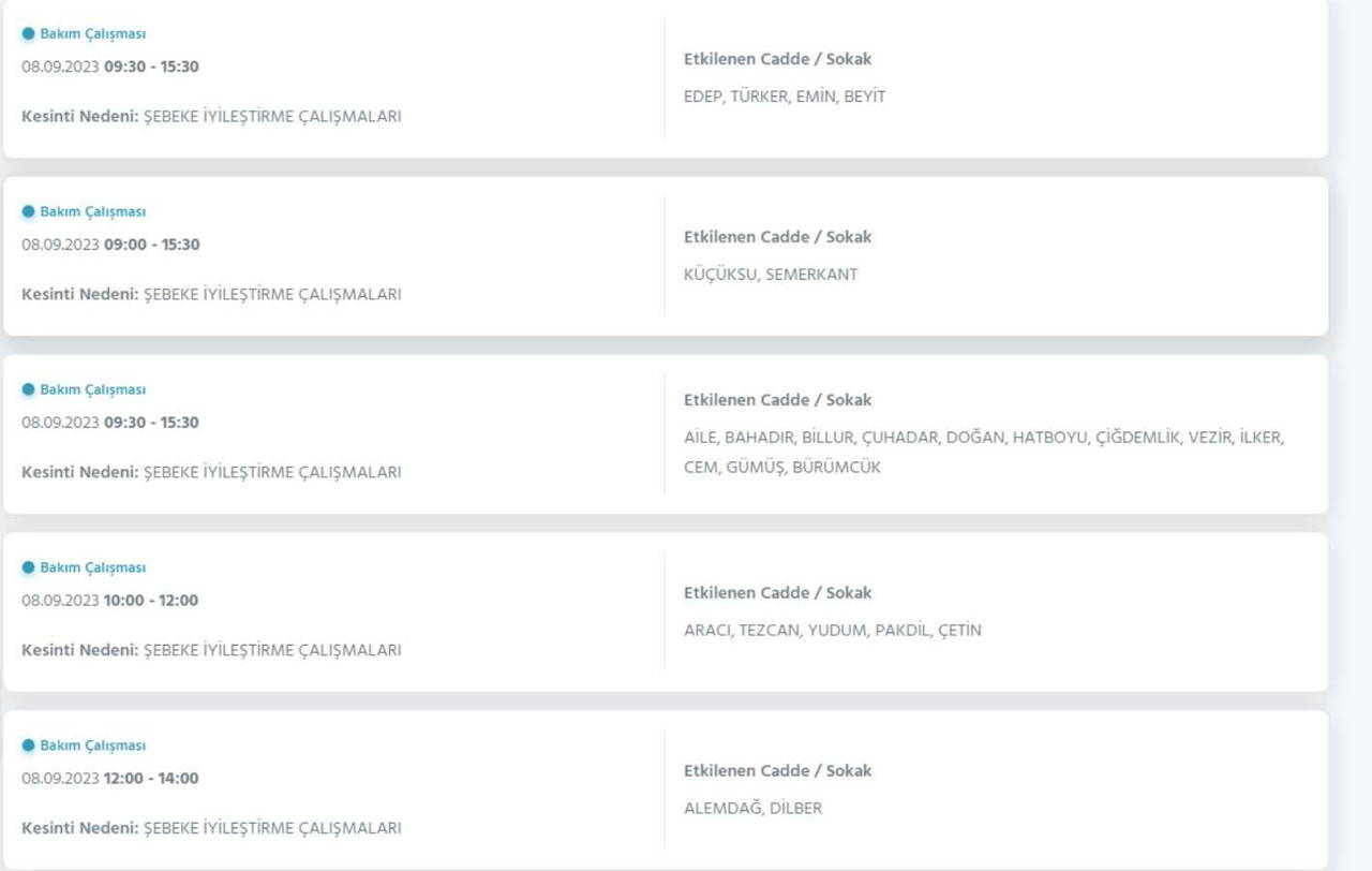 İstanbullular dikkat: 25 ilçede elektrik kesintisi