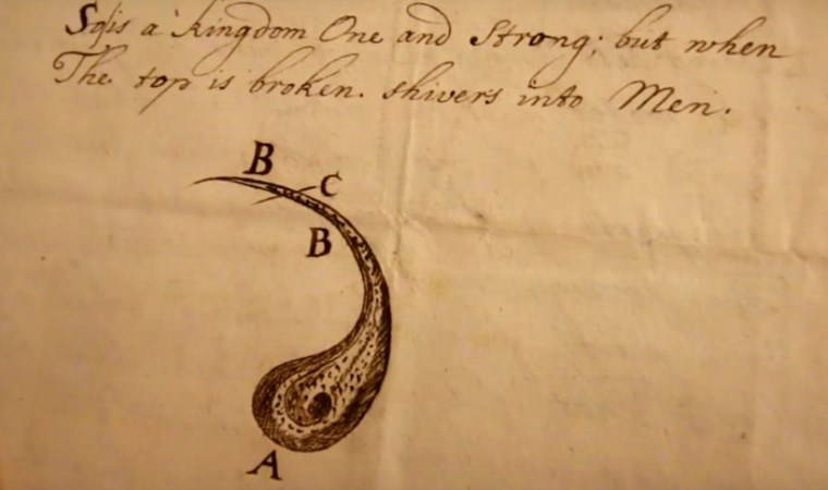 Prens Rupert'in Damlası nedir? Hidrolik presi yamulttu...