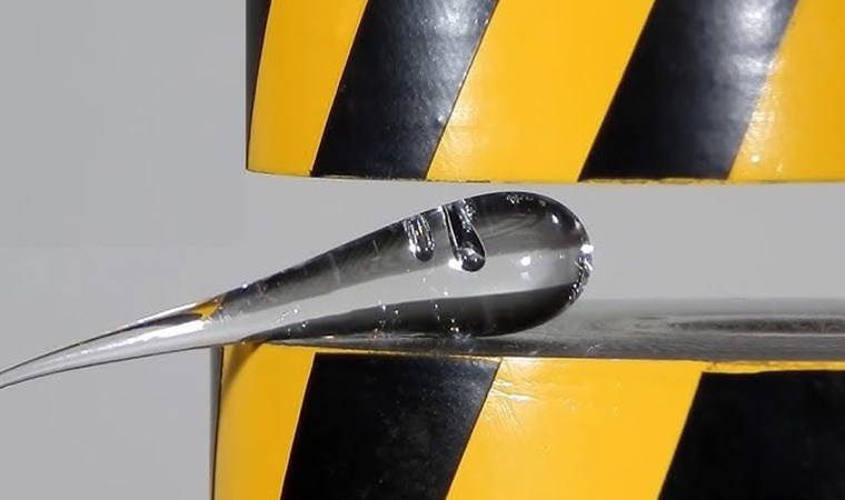 Prens Rupert'in Damlası nedir? Hidrolik presi yamulttu...