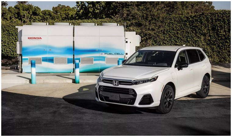 Hidrojen motoru elektrikle bir araya geliyor! Honda CR-V fişli hibritlere çağ atlatıyor...