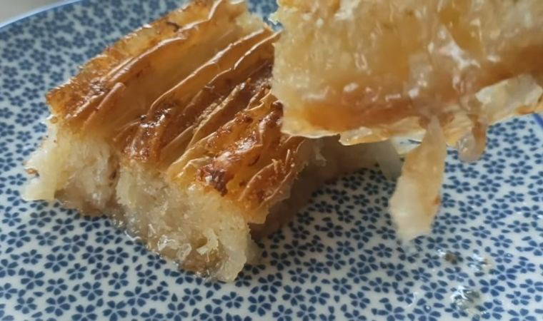 İftar sonrası çayın yanına pratik lezzet: İrmikli Perde Tatlısı tarifi...