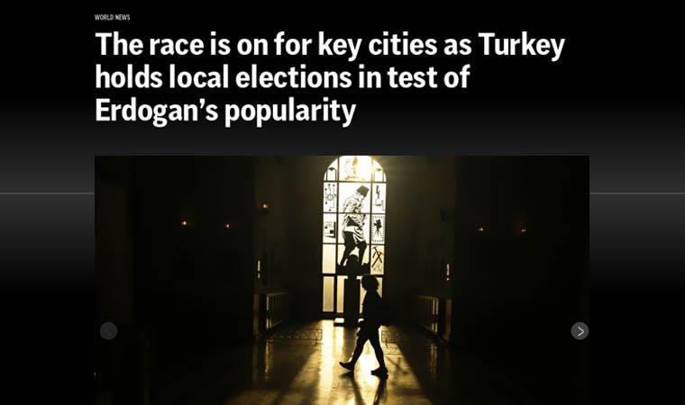 Asya'dan Avrupa'ya dış basında çarpıcı 'yerel seçim' manşetleri