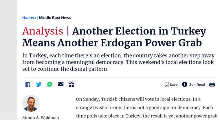 Asya'dan Avrupa'ya dış basında çarpıcı 'yerel seçim' manşetleri