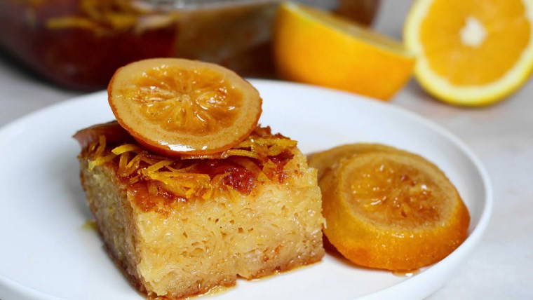 Nefis bir Yunan lezzeti: Portokalopita tarifi...