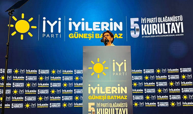 İYİ Parti'de kurultay günü: İşte Cumhuriyet'in kadrajından salondan kareler