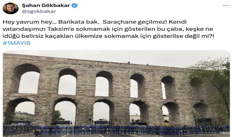 Sanatçılardan 1 Mayıs mesajları: 'Saraçhane geçilmez'