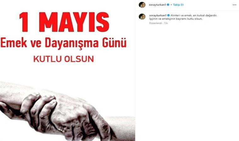 Sanatçılardan 1 Mayıs mesajları: 'Saraçhane geçilmez'