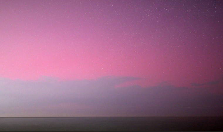 Kuzey Işıkları Trabzon'da görüldü