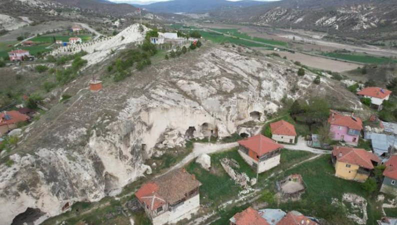 Ankara'da yeraltı şehri: Mahkemeağcin