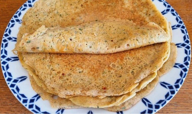 Glutensiz enfes bir kahvaltılık lezzet: Mercimekli krep tarifi...