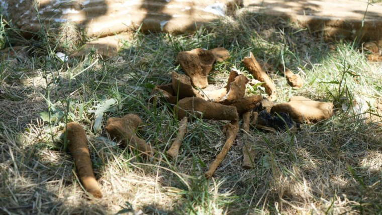 İstanbul'un göbeğinde kazı sırasında tarihi olduğu değerlendirilen mezar bulundu