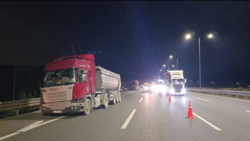 Kuzey Marmara Otoyolu'nda feci kaza: 1 ölü
