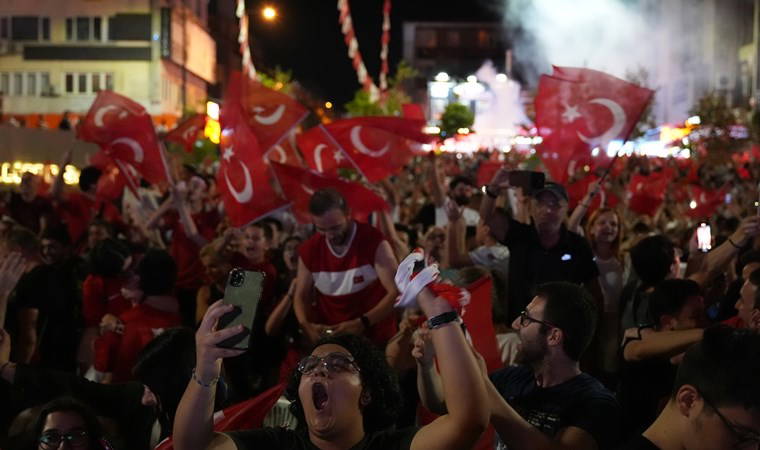 A Milli Takım'ın başarısı coşkuyla kutlandı!