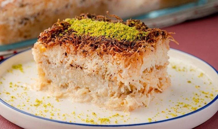 Pratikliğiyle yaz aylarının favorisi olacak lezzet: Soğuk kadayıf tarifi...