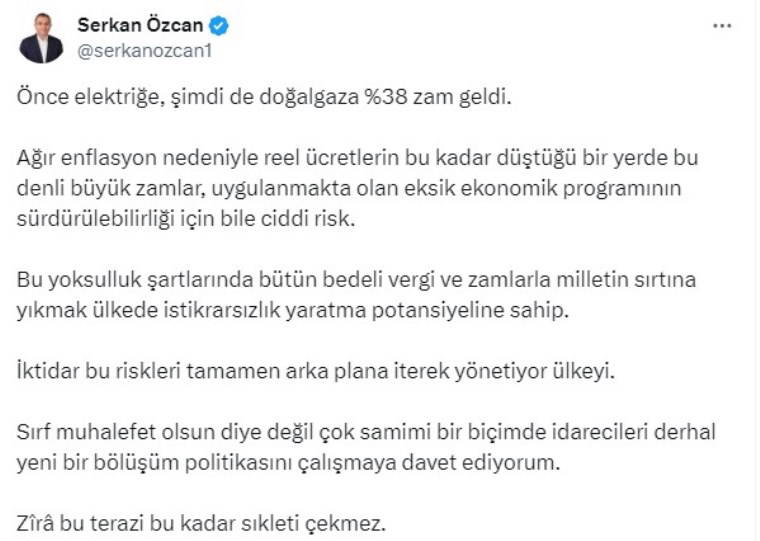 İktidar doğalgaza neden zam yaptı? Ekonomistler uyardı!