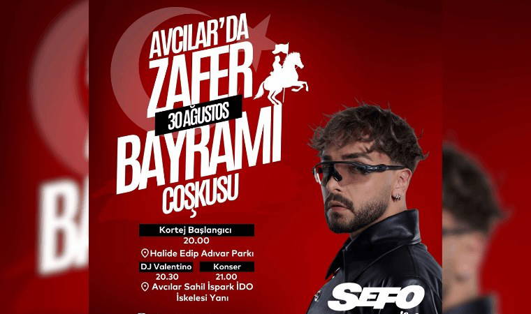 30 Ağustos Zafer Bayramı konser takvimi 2024! 30 Ağustos Zafer Bayramı'nda İstanbul'da hangi ilçede, kimin konseri var?