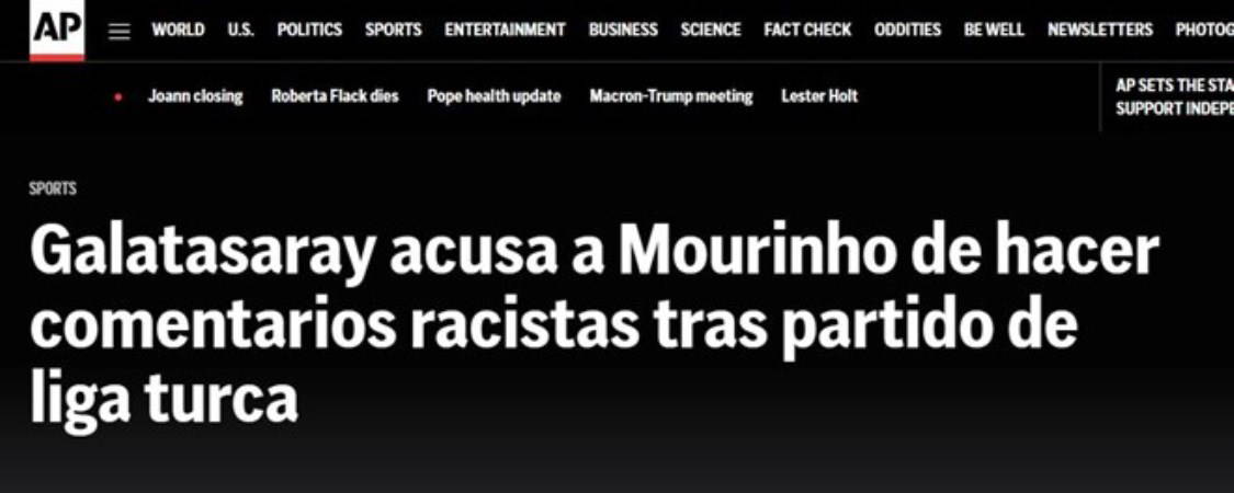 Galatasaray suç duyurusunda bulunacak: Jose Mourinho'nun sözleri dünya basınında!