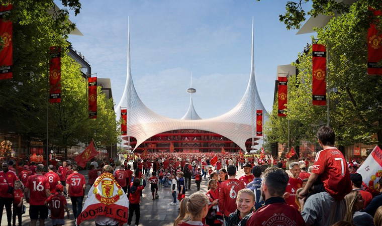 Old Trafford'a veda: Manchester United'dan yeni stat projesi!