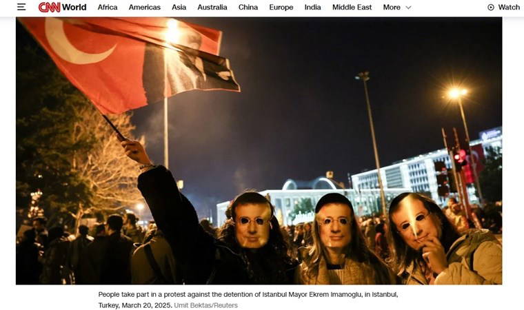 Dünya Türkiye'deki protestoları böyle gördü: 'Yasağa meydan okuyorlar...'