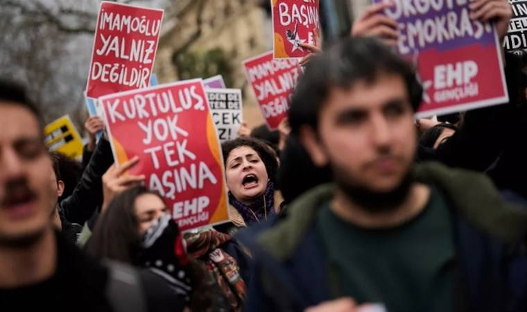 İmamoğlu ve protestolar tüm dünyada manşetlerde