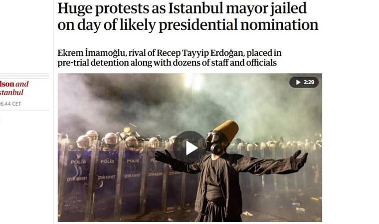 Dünya Türkiye'de yaşananları bu manşetlerle duyurdu: 