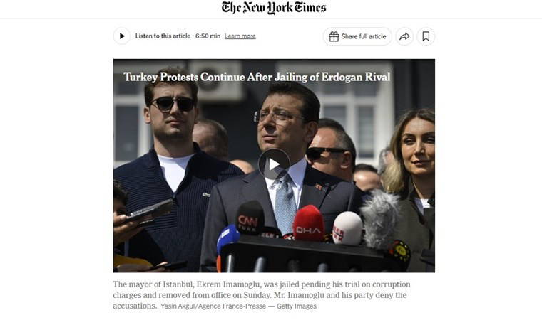 Dünya Türkiye'de yaşananları bu manşetlerle duyurdu: 