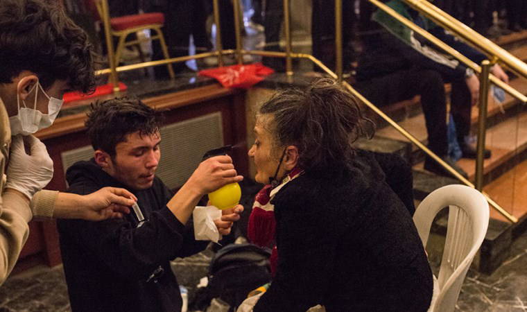 Polisin sert müdahalesi tepki çekmişti: Saraçhane'den yürek sızlatan kareler...