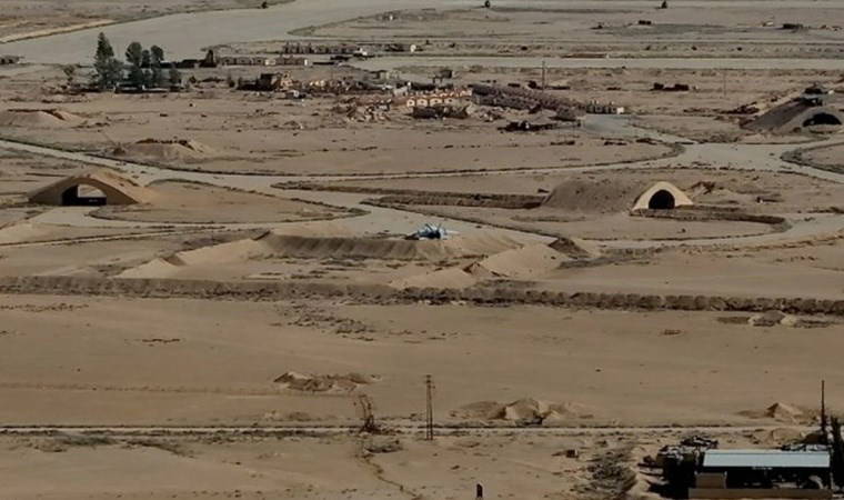 İsrail'in vurduğu T4 Hava Üssü görüntülendi