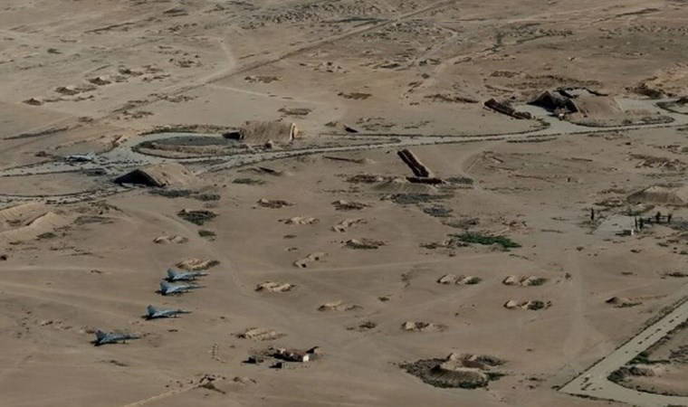 İsrail'in vurduğu T4 Hava Üssü görüntülendi