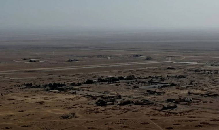 İsrail'in vurduğu T4 Hava Üssü görüntülendi