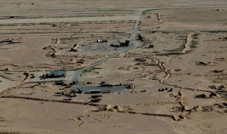 İsrail'in vurduğu T4 Hava Üssü görüntülendi