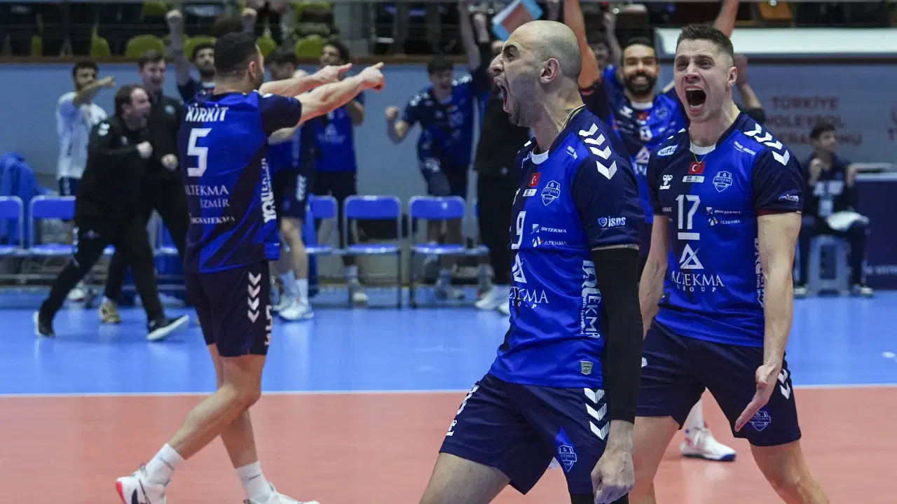 Altekma CEV Erkekler Challenge Kupası'nda yarı finale yükseldi!