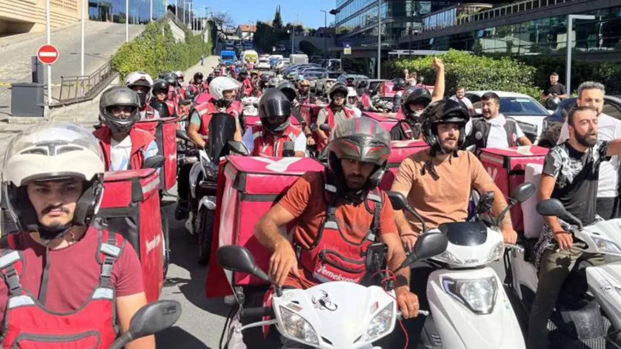 EMEP'li Karaca: Yemeksepeti kuryeleri 18-19-20 Ocak'ta kontak kapatacak