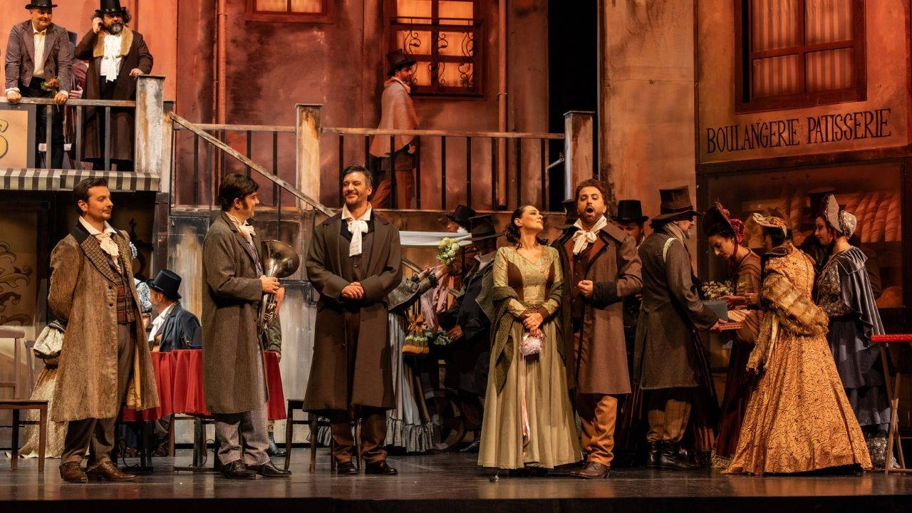 'La Boheme' eserinin prömiyeri AKM'de gerçekleştirildi