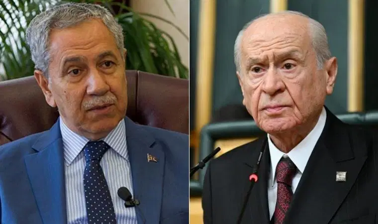 Bülent Arınç'tan Bahçeli'ye eleştiriler: Demirtaş ve Kavala'yı ziyaret edeceğini duyurdu