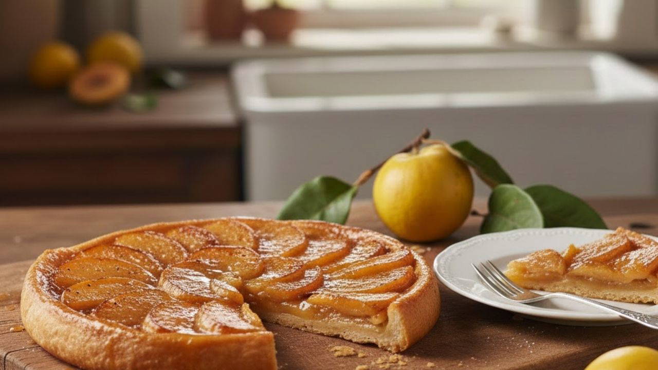 Kış mevsiminin en zarif lezzeti: Ayvalı tart tarifi