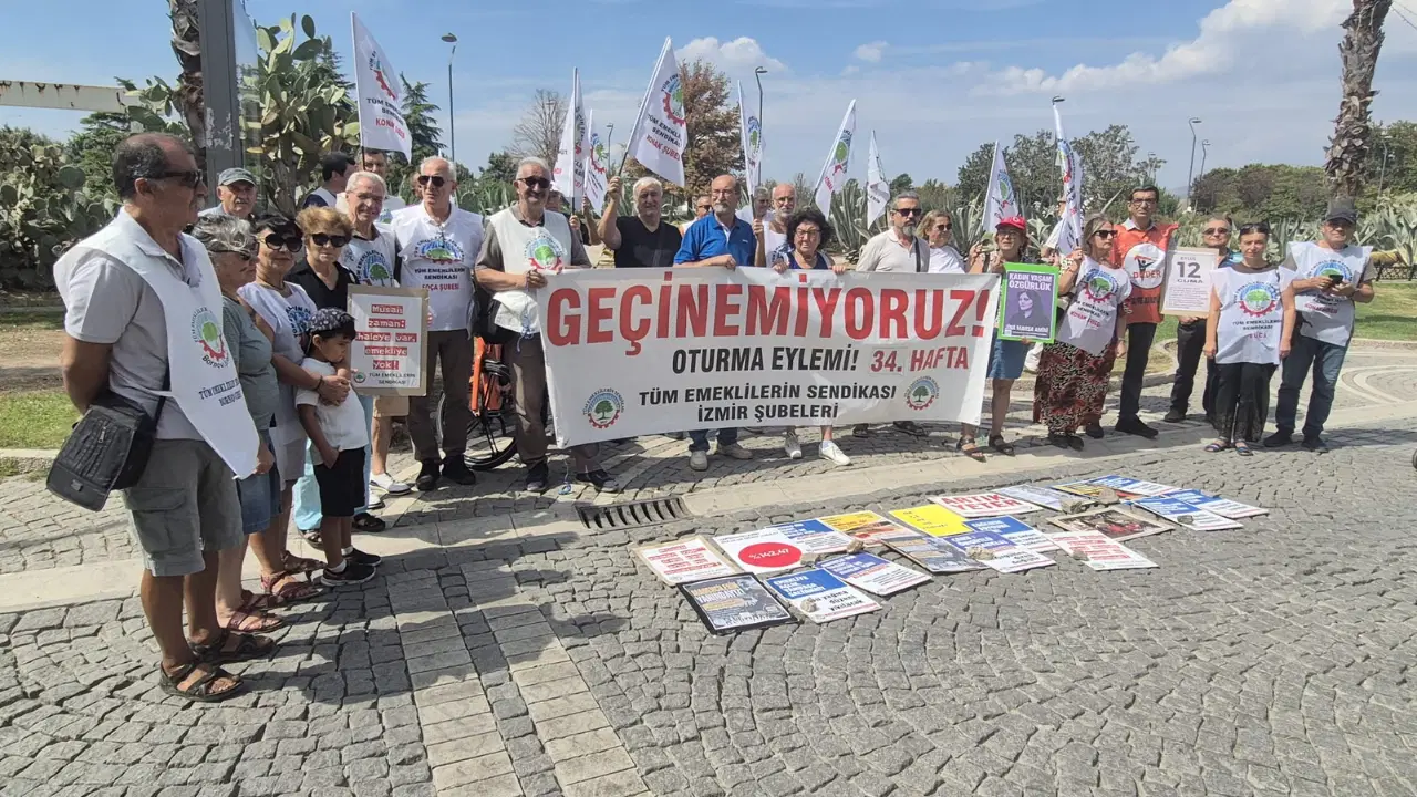 Emekliler 34’üncü haftada meydanda: Geçinemiyoruz