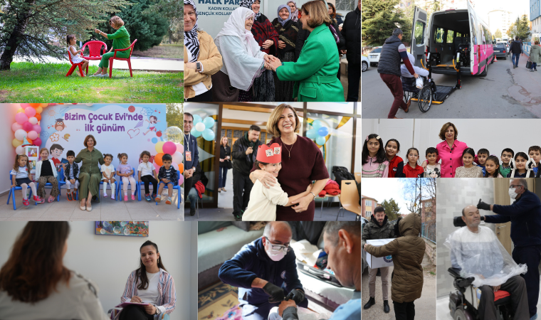 Eskişehir'de geçen yıl da destek ve hizmetler sürdü: Eskişehir olarak birbirimize uzattığımız her el, hepimizin hayatını güzelleştiriyor