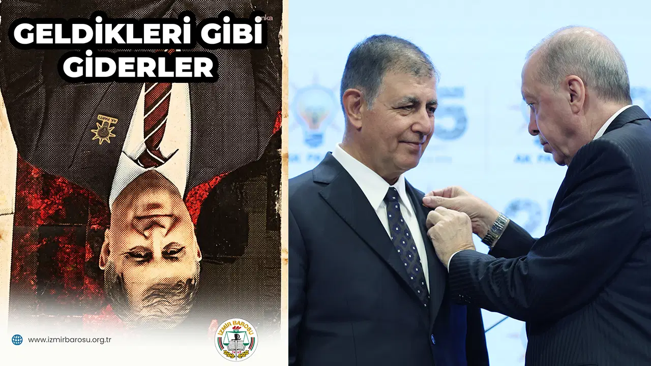 İzmir Tabip Odası ve İzmir Barosu'ndan 'Cemil Tugay' tepkisi: 'Geldikleri gibi giderler!'