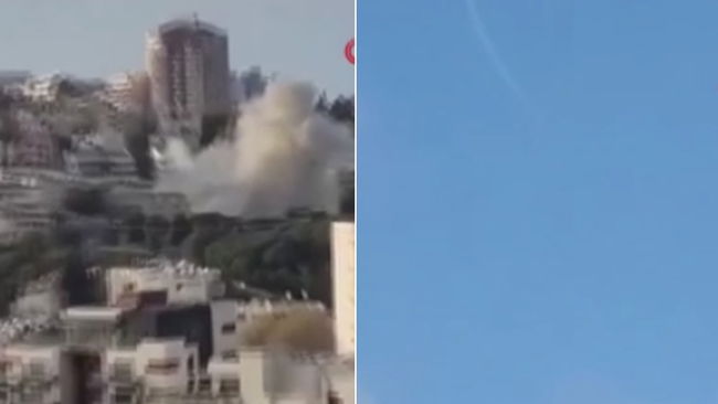 İran’dan İsrail'e füze saldırısı: 4 yaralı