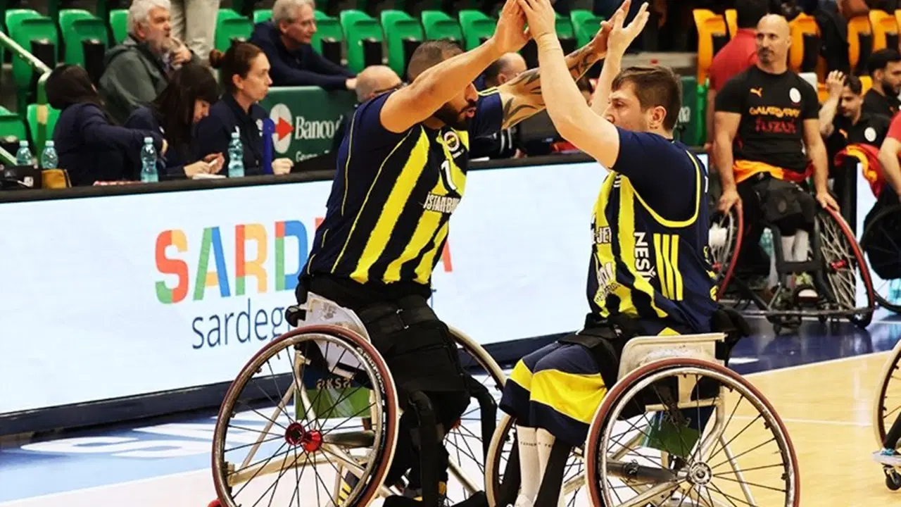 Tekerlekli Sandalye Basketbol Avrupa Kupası 1'de şampiyon Fenerbahçe