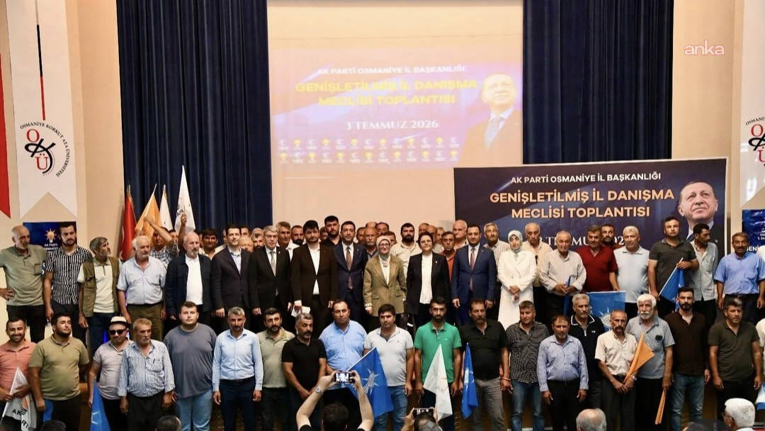 Osmaniye'de Gelecek Partisi'nden 300 kişi AKP’ye katıldı