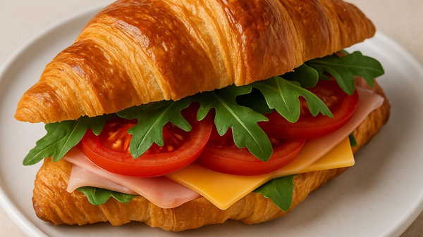 Avrupa kahvaltılarının gözdesi: Kruvasan Sandviçi tarifi