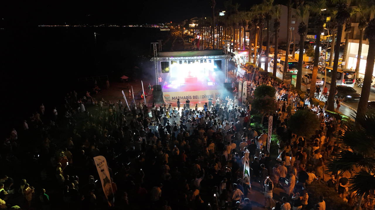 Marmaris DJ Fest'te binlerce kişi aynı ritimde buluştu