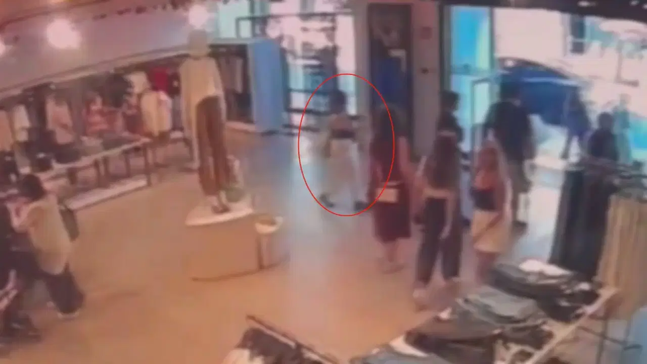 Ürünleri aldı, ödemeden çıktı: Ressam olduğu öğrenilen şahıs yakalandı
