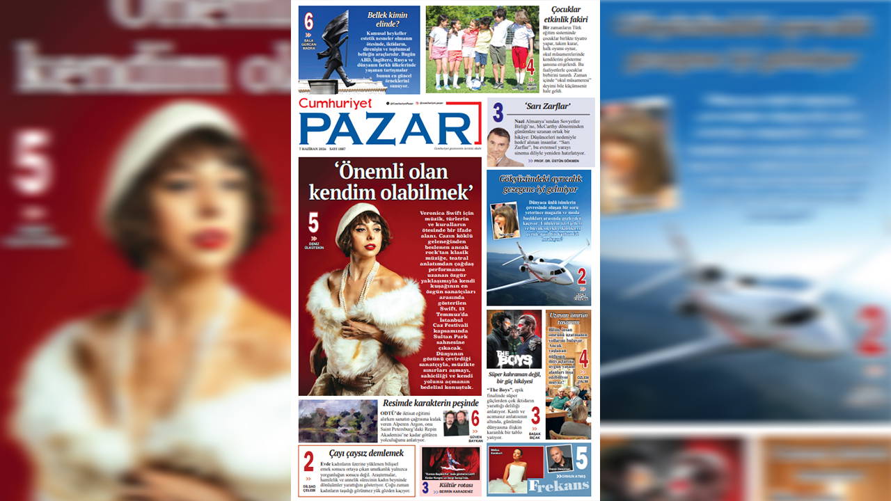 Cumhuriyet Pazar bu hafta da dopdolu!