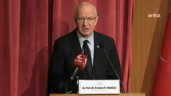 İstanbul Barosu Başkanı Kaboğlu'ndan, Kenan Şener'in gözaltına alınmasına tepki: 'Bu hukuk dışıdır!'