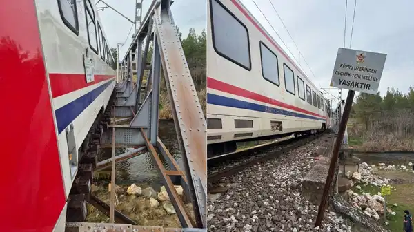 Balıkesir'de yolcu treninin çarptığı kişi hayatını kaybetti